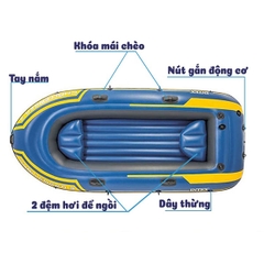 Thuyền bơm hơi Challenger 3 người INTEX 68370
