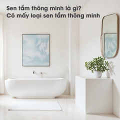 Sen tắm thông minh là gì? Có mấy loại sen tắm thông minh