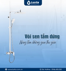 Vòi sen tắm đứng: Giải pháp nâng tầm không gian thư giãn hiện đại
