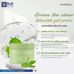 [MẪU MỚI 2026] KEM DƯỠNG ẨM TRÀ XANH VEROBENE DƯỠNG TRẮNG, HỖ TRỢ MỜ THÂM MỤN 50ML