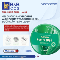 Gel Dưỡng Ẩm Nha Đam chính hãng Verobene Hàn Quốc