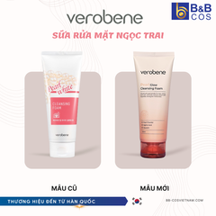 SỮA RỬA MẶT NGỌC TRAI VEROBENE - Hàn Quốc (Mẫu Mới)