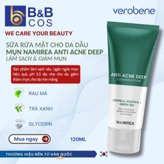 Sữa Rửa Mặt Dành Cho Da Dầu Mụn Namirea - ( CHÍNH HÃNG HÀN QUỐC )