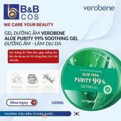 Gel Dưỡng Ẩm Nha Đam chính hãng Verobene Hàn Quốc