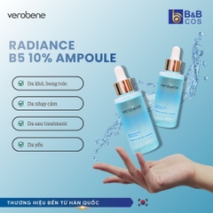 TINH CHẤT PHỤC HỒI VÀ CẤP ẨM CHO DA VEROBENE RADIANCE B5 10% AMPOULE 100ML