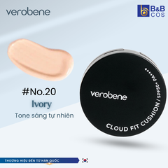 PHẤN NƯỚC TRANG ĐIỂM HÀN QUỐC LỚP NỀN MỊN TỰ NHIÊN, MỎNG NHẸ, CLOUD FIT CUSHION SPF50+ PA++++