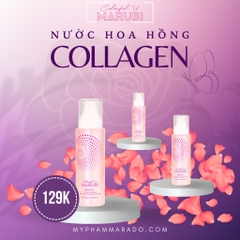 NƯỚC HOA HỒNG COLLAGEN MARUBI 150ML cân bằng độ ẩm se khít lỗ chân lông