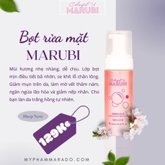 Sữa rửa mặt tạo bọt Marubi 150ml