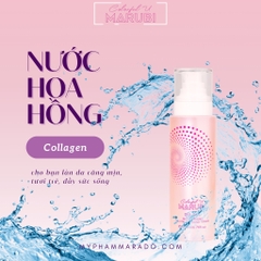 NƯỚC HOA HỒNG COLLAGEN MARUBI 150ML cân bằng độ ẩm se khít lỗ chân lông