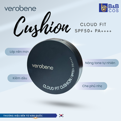 PHẤN NƯỚC TRANG ĐIỂM HÀN QUỐC LỚP NỀN MỊN TỰ NHIÊN, MỎNG NHẸ, CLOUD FIT CUSHION SPF50+ PA++++
