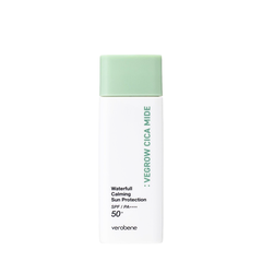 KEM CHỐNG NẮNG THUẦN CHAY VEROBENE SPF 50 PA++++  WATERFULL CALMING SUN  PROTECTION –