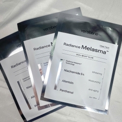 [1 GÓI 10 MIẾNG] MẶT NẠ CẤP ẨM VÀ DƯỠNG TRẮNG DA VEROBENE RADIANCE MELASMA MASK PACK 23g