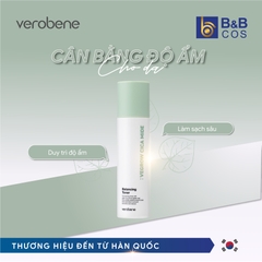 NƯỚC HOA HỒNG THUẦN CHAY VEROBENE BALANCING TONER 150ml DƯỠNG TRẮNG CẢI THIỆN NẾP NHĂN