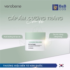 KEM DƯỠNG ẨM THUẦN CHAY VEROBENE SOFT GEL CREAM 50ml DƯỠNG TRẮNG CẢI THIỆN NẾP NHĂN