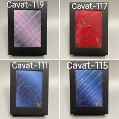 Cavat111-Cavat120 Cà vạt lụa hộp nhỏ 10cm
