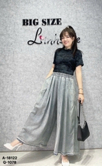 1078 Q.Suông trơn Xanh 00324