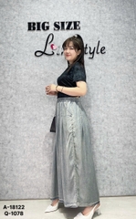 1078 Q.Suông trơn Xanh 00324