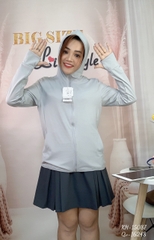 15087 Khoác UV 00252- XÁM