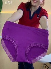 15708 Q.Lót LC lai Ren TÍM