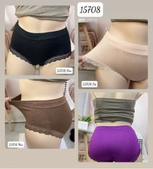 15708 Q.Lót LC lai Ren HỒNG