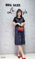 16085- Đầm Ráp kéo dài 00480