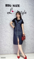 16085- Đầm Ráp kéo dài 00480