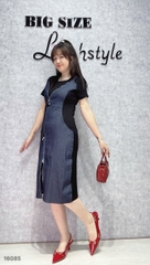 16085- Đầm Ráp kéo dài 00480