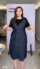 16085- Đầm Ráp kéo dài 00480