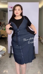 16085- Đầm Ráp kéo dài 00480