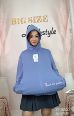 16500 Khoác UV SIZE 00252 ĐẠI X.NHẠT