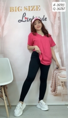 16787 Q.Leg T20 trơn 00198 lưng cao