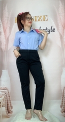 Quần Tây BIGSIZE ống đứng 9 tấc lai ngắn dài - 17315