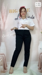 Quần Tây BIGSIZE ống đứng 9 tấc lai ngắn dài - 17315