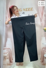 Quần Tây BIGSIZE ống đứng 9 tấc lai ngắn dài - 17315