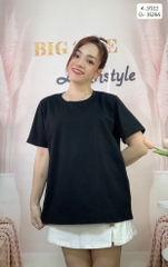 17312 A.Thun cổ tròn 00189 trơn ĐEN