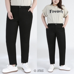 Quần Tây BIGSIZE ống đứng 9 tấc lai ngắn dài - 17315