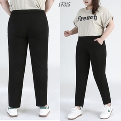 Quần Tây BIGSIZE ống đứng 9 tấc lai ngắn dài - 17315