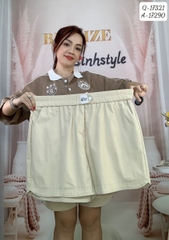Quần short BIGSIZE TTB chất co giãn nhiều - 17321 - KEM