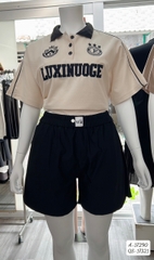 Quần short BIGSIZE TTB chất co giãn nhiều- 17321 - ĐEN