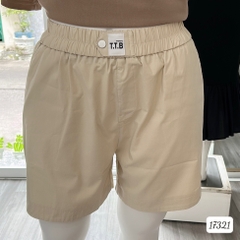 Quần short BIGSIZE TTB chất co giãn nhiều - 17321 - KEM