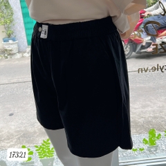 Quần short BIGSIZE TTB chất co giãn nhiều- 17321 - ĐEN