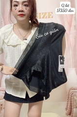 Quần lót chip BIG SIZE thun lưới ĐẠI 17350 ĐEN