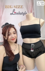 Quần lót chip BIG SIZE thun lưới ĐẠI 17350 ĐEN
