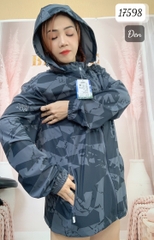 Khoác chống nắng BIGSIZE chống tia UV UPF 40+ Quảng Châu loại 1. Unisex - 17598 - Đen