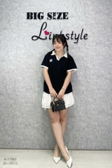 Áo Polo BIGSIZE Quảng Châu logo chữ A chất đẹp - ĐEN