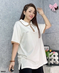 Áo polo che bụng BIGSIZE Quảng Châu logo ST chất đẹp, size DAI 100kg 110kg-  KEM
