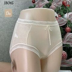 {100kg vừa} Quần lót chip BIGSIZE Quảng Châu cạp cao, lưng thun, tàng hình chống lộ viền - 18045 DA