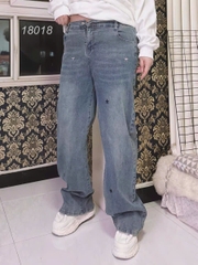 18063 - Q.Jean suông 00387 sao - XANH