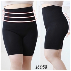 Quần Gen BIGSIZE Quảng Châu nịt bụng, chất co giãn - 18088 - ĐEN