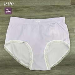 Quần lót chip BIGSIZE Quảng Châu lưng cao chất đẹp thun gen mềm co giãn - 18170